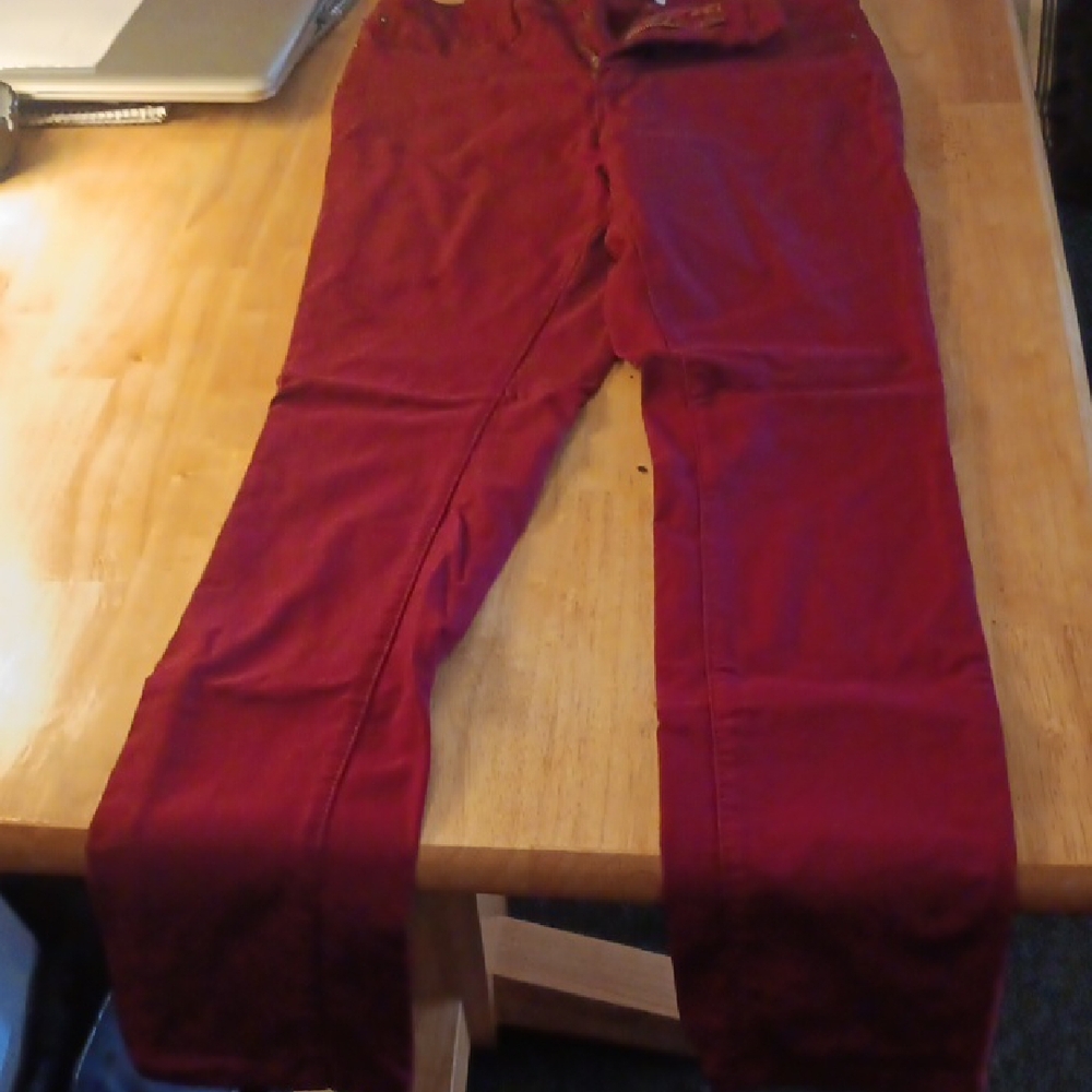 Burgundy Pants
